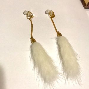 Feather earrings